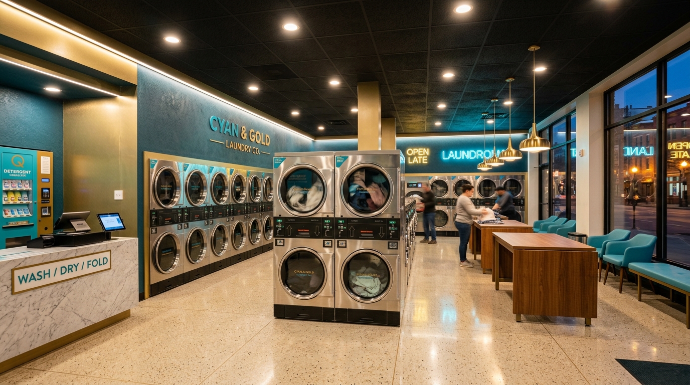 Mesin Laundry Stack Commercial Cemerlang Management